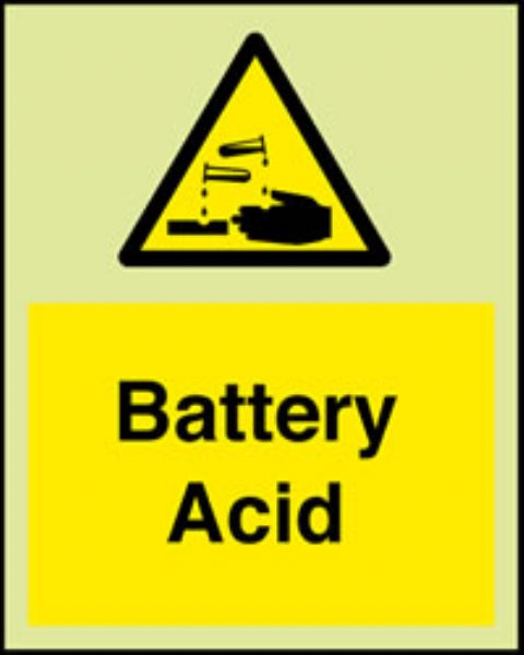 Photoluminescent Safety Signs