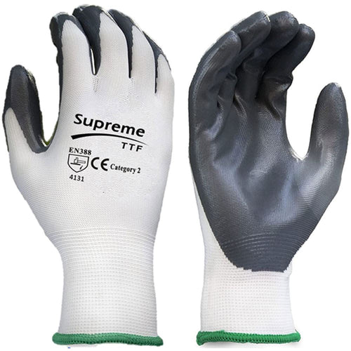 Supreme 103WG Grip Work Gloves with Nitrile Coating - 13g