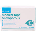 Microporous Tape 2.5cm x 10M (Box 10)