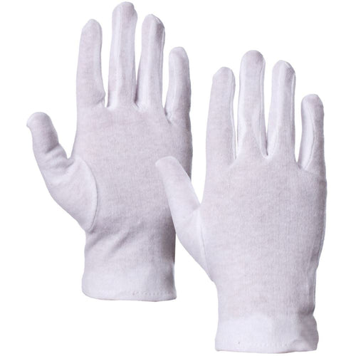 Supertouch Fitted Cotton Work Gloves - 20g (Pack 10)