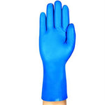 Ansell AlphaTec 37-501 Flexible Blue Nitrile Chemical Resistant Gauntlet 33cm