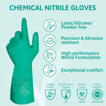 Ansell AlphaTec Solvex 37-675 Nitrile Chemical Resistant Gauntlet 33cm