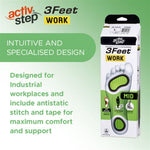 Rock Fall 3FW001M Activ-Step 3Feet Work Anti-Static Mid Footbed Insoles