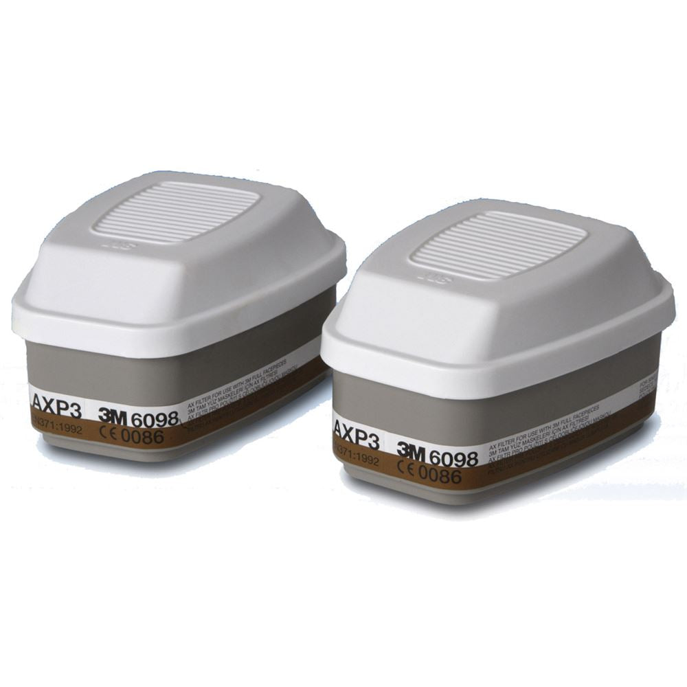 3M 6098 AXP3R Combination Filter For 6000 Series Full Face Masks (Pair)
