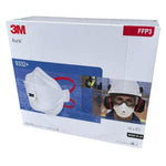 3M 9332+ Aura FFP3D Valved Fold Flat Disposable Masks (Pack 10)