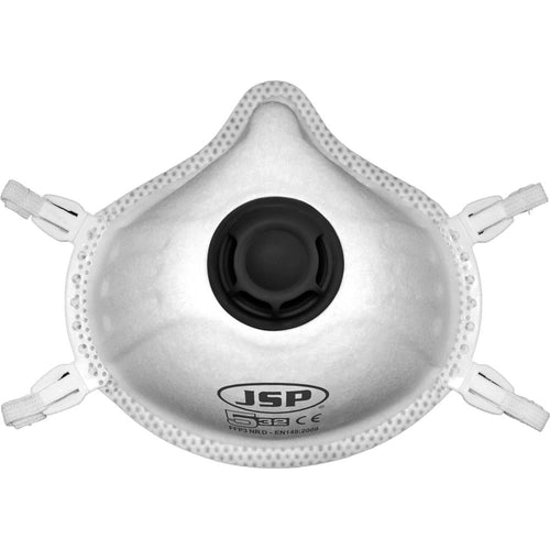 JSP 532 FFP3D Valved Moulded Disposable Masks (Pack 5) BEK130-002-M00