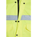 Blackrock Yellow Padded Waterproof Hi Vis Jacket