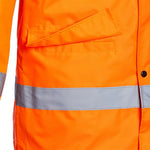 Blackrock Orange Padded Waterproof Hi Vis Jacket