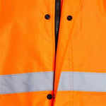 Blackrock Orange Padded Waterproof Hi Vis Jacket