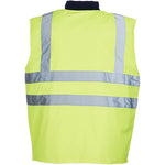 Blackrock Yellow Hi Vis Reversible Bodywarmer