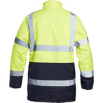 Blackrock Yellow Two Tone Padded Waterproof Hi Vis Jacket