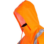 Blackrock Orange Padded Waterproof Hi Vis Bomber Jacket