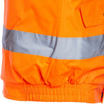Blackrock Orange Padded Waterproof Hi Vis Bomber Jacket