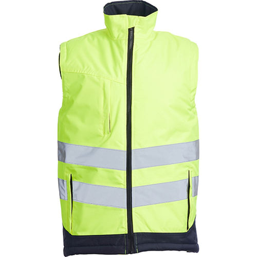 Blackrock Yellow Performance Padded Hi Vis Bodywarmer