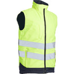 Blackrock Yellow Performance Padded Hi Vis Bodywarmer