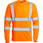 Blackrock Rail Orange Hi Vis Long Sleeve T-Shirt