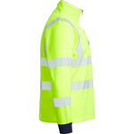 Blackrock Yellow 1/4 Zip Hi Vis Sweatshirt