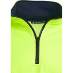 Blackrock Yellow 1/4 Zip Hi Vis Sweatshirt