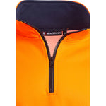 Blackrock Rail Orange 1/4 Zip Hi Vis Sweatshirt