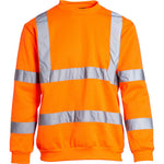 Blackrock Rail Orange Hi Vis Sweatshirt