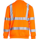 Blackrock Rail Orange Hi Vis Sweatshirt