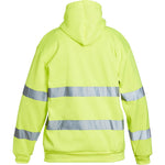 Blackrock Yellow Hi Vis Hooded Sweatshirt