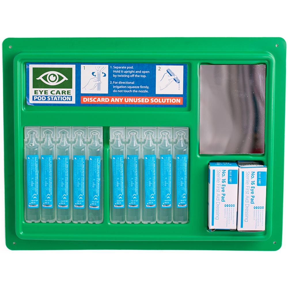Eye Wash Pod Station (10 x 20ml Pods)