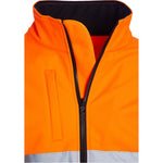 Blackrock Rail Orange Two Tone Hi Vis Softshell Jacket