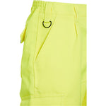 Blackrock Yellow Polycotton Hi Vis Cargo Trousers