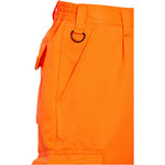 Blackrock Rail Orange Polycotton Hi Vis Cargo Trousers