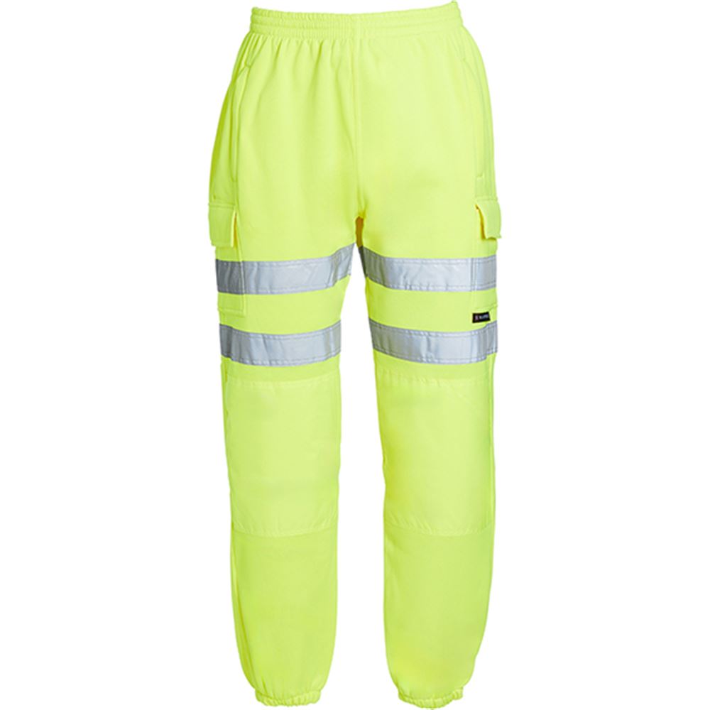 Blackrock Yellow GRS Sustainable Eco Hi Vis Jogging Bottoms