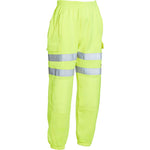 Blackrock Yellow GRS Sustainable Eco Hi Vis Jogging Bottoms