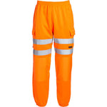Blackrock Rail Orange GRS Sustainable Eco Hi Vis Jogging Bottoms