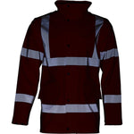 Blackrock Rail Orange Lightweight PU Waterproof Hi Vis Jacket