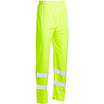 Blackrock Yellow Lightweight PU Waterproof Hi Vis Trousers
