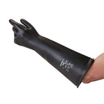 Ansell AlphaTec 87-104 Heavy Duty Rubber Chemical Resistant Gauntlet 43cm