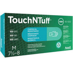 Ansell TouchNTuff 92-500 Lightly Powdered Nitrile Disposable Gloves AQL1.5 (Box 100)