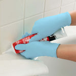 Ansell TouchNTuff  92-670 Blue Powder Free Nitrile Disposable Gloves AQL1.5 (Box 100)