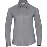 Russell Collection 932F Ladies Long Sleeve Easy Care Oxford Shirt 135g
