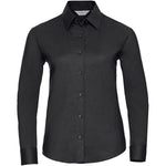 Russell Collection 932F Ladies Long Sleeve Easy Care Oxford Shirt 135g