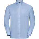 Russell Collection 932M Mens Long Sleeve Easy Care Oxford Shirt 135g