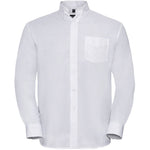 Russell Collection 932M Mens Long Sleeve Easy Care Oxford Shirt 135g