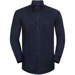 Russell Collection 932M Mens Long Sleeve Easy Care Oxford Shirt 135g