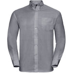 Russell Collection 932M Mens Long Sleeve Easy Care Oxford Shirt 135g