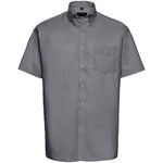 Russell Collection 933M Mens Short Sleeve Easy Care Oxford Shirt 135g