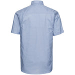 Russell Collection 933M Mens Short Sleeve Easy Care Oxford Shirt 135g
