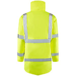 Leo Workwear Tawstock Yellow EcoViz 4K Baffle Lined Waterproof Hi Vis Jacket