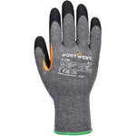 Portwest A106 Reinforced Thumb Glove with Latex Coating 10g Multipack (Pack 12)