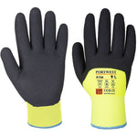 Portwest A146 Arctic Heat Resistant & Thermal Winter Gloves with Sandy Nitrile Coating - 15g