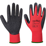 Portwest A174 Crinkle Grip Gloves with Latex Coating - 13g